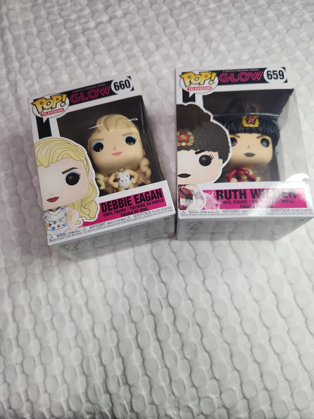 Funko POP! Glow Debbie Eagan Blonde & Ruth Wilder Black Vinyl Figures